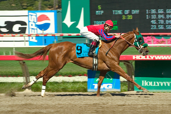 LEAVE ME ALONE G1 Test Stake winner at Churchill Downs.