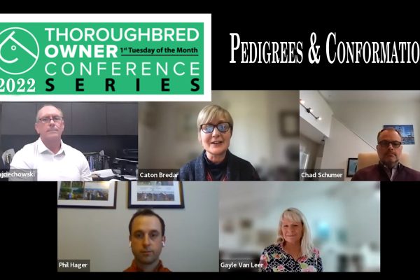 Gayle Van Leer Panel Speaker at Thoroughbred Owner Conference Series on Pedigrees and Conformation